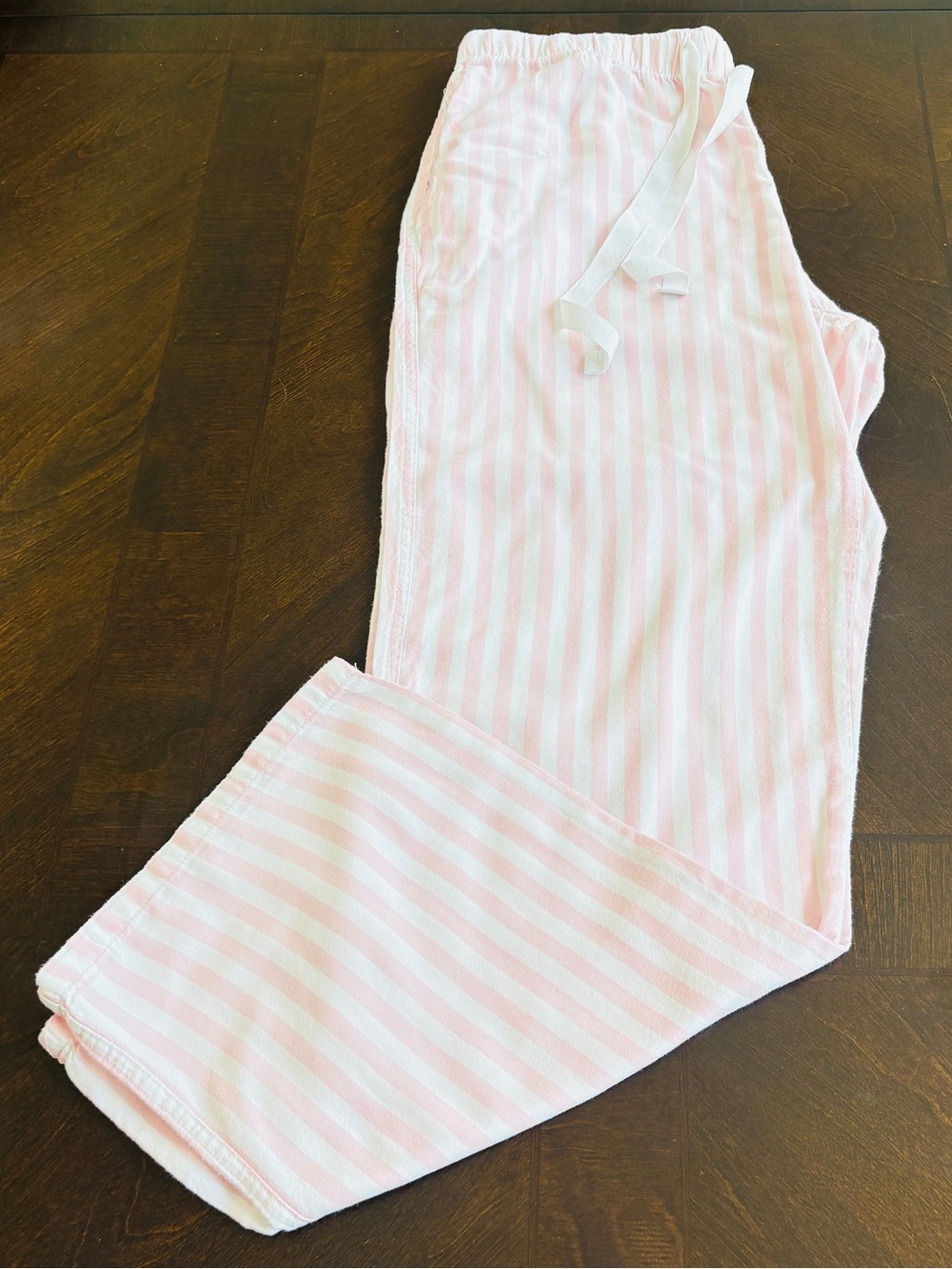 Victoria’s Secret and Gap Pajama Pants Set 2 Cotton Lounge Pink Stripe Floral S - Picture 2 of 13